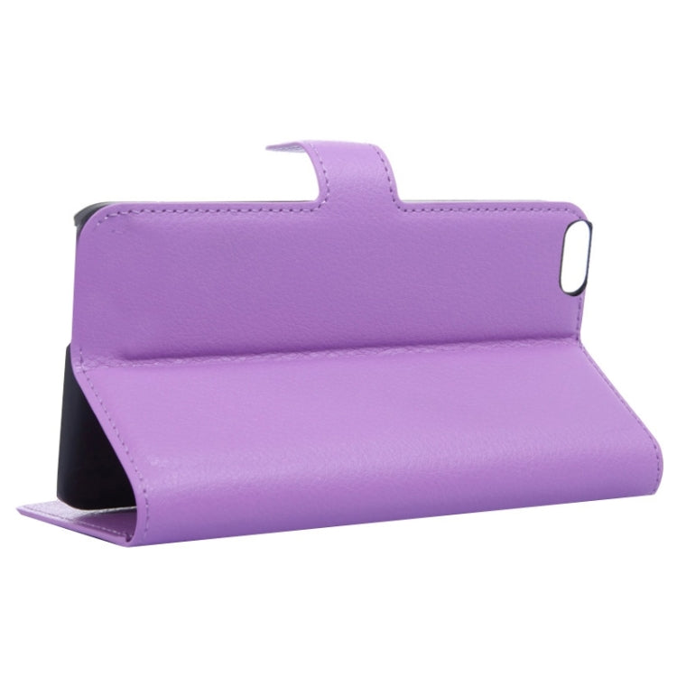 Litchi Texture Leather Case with Holder & Card Slots & Wallet for Huawei Honor 4X Play