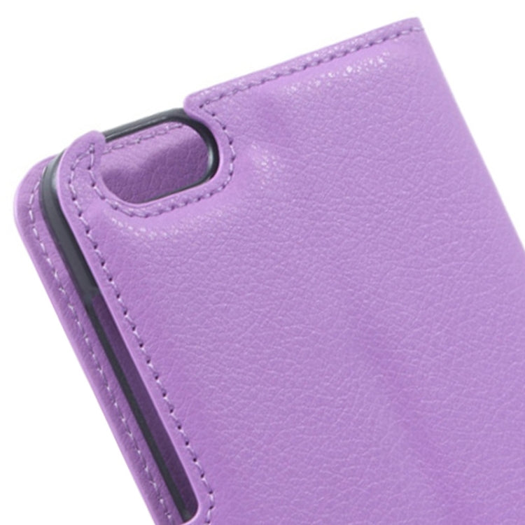 Litchi Texture Leather Case with Holder & Card Slots & Wallet for Huawei Honor 4X Play
