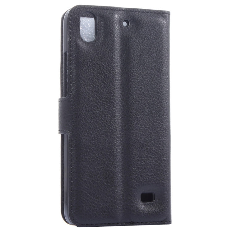 Litchi Texture Leather Case with Holder & Card Slots & Wallet for Huawei Honor 4 Play / Ascend G620s