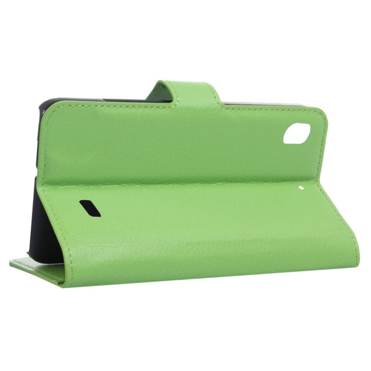 Litchi Texture Leather Case with Holder & Card Slots & Wallet for Huawei Honor 4 Play / Ascend G620s