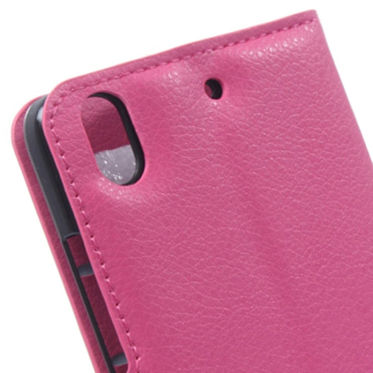 Litchi Texture Leather Case with Holder & Card Slots & Wallet for Huawei Honor 4 Play / Ascend G620s