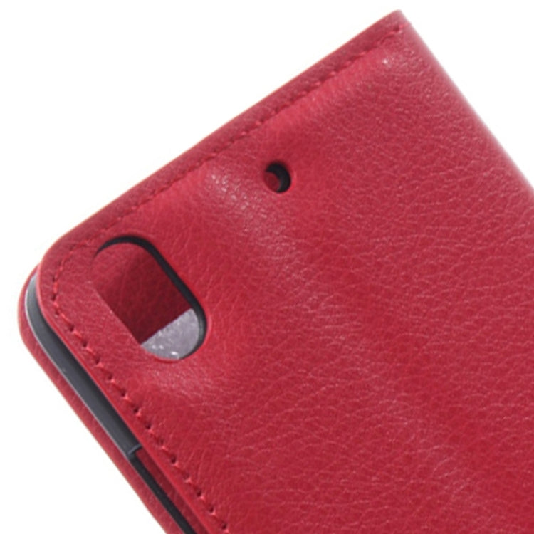 Litchi Texture Leather Case with Holder & Card Slots & Wallet for Huawei Honor 4 Play / Ascend G620s