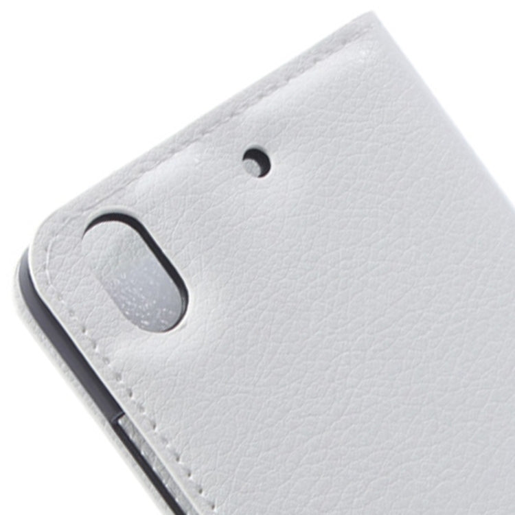 Litchi Texture Leather Case with Holder & Card Slots & Wallet for Huawei Honor 4 Play / Ascend G620s