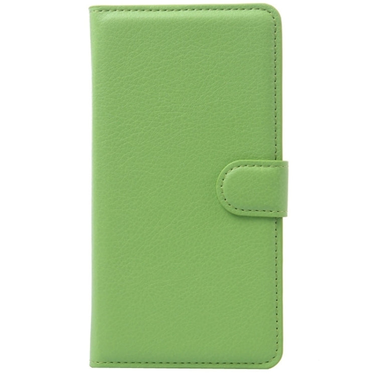 Litchi Texture Leather Case with Holder & Card Slots & Wallet for Huawei Honor 6 Plus