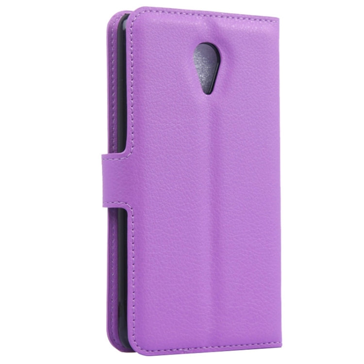 Lichee Texture Leather Case with Holder & Card Slots & Wallet for Meizu MX 4 Pro