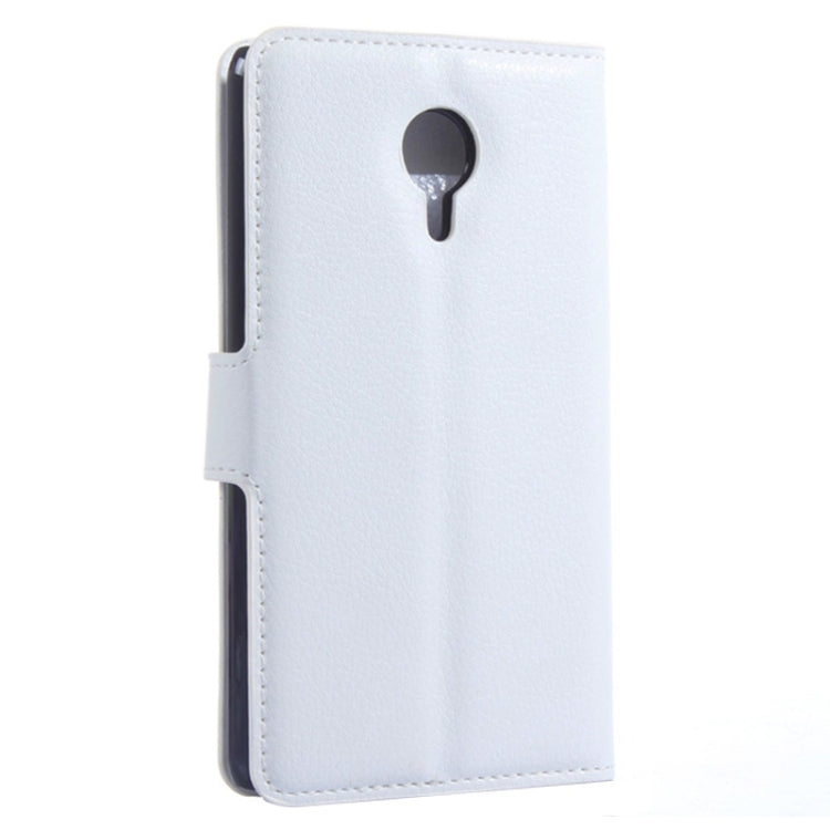 Lichee Texture Leather Case with Holder & Card Slots & Wallet for Meizu MX 4