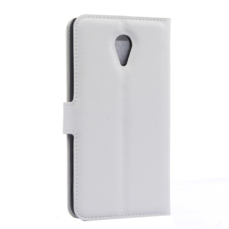 Lichee Texture Leather Case with Holder & Card Slots & Wallet for Meizu M1 Note
