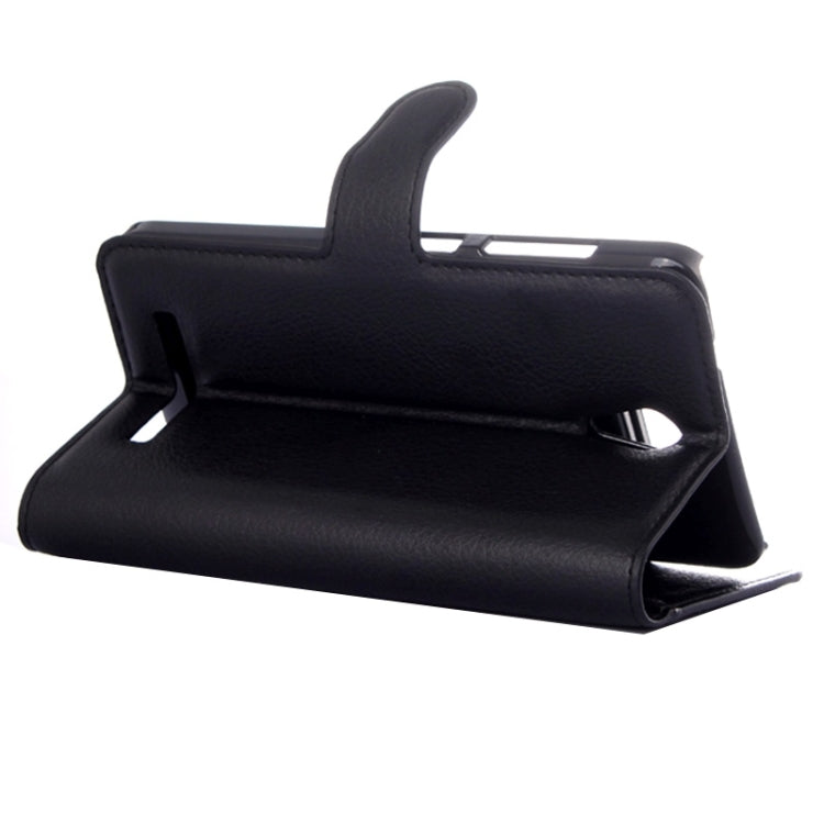 Lichee Texture Leather Case with Holder & Card Slots & Wallet for Asus X002 / X003