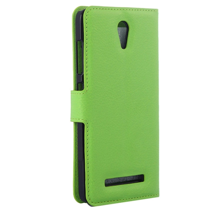 Lichee Texture Leather Case with Holder & Card Slots & Wallet for Asus X002 / X003