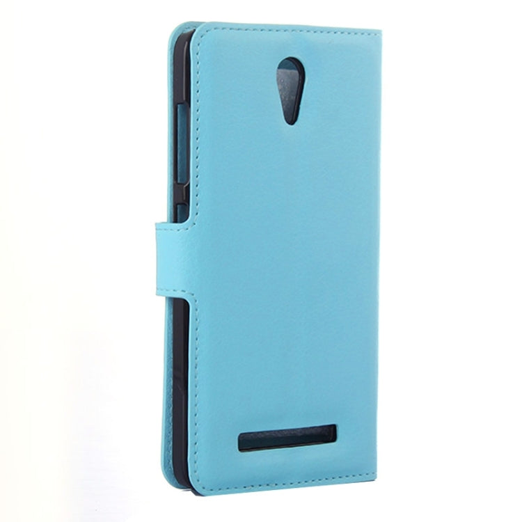 Lichee Texture Leather Case with Holder & Card Slots & Wallet for Asus X002 / X003