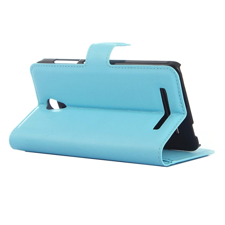 Lichee Texture Leather Case with Holder & Card Slots & Wallet for Asus X002 / X003