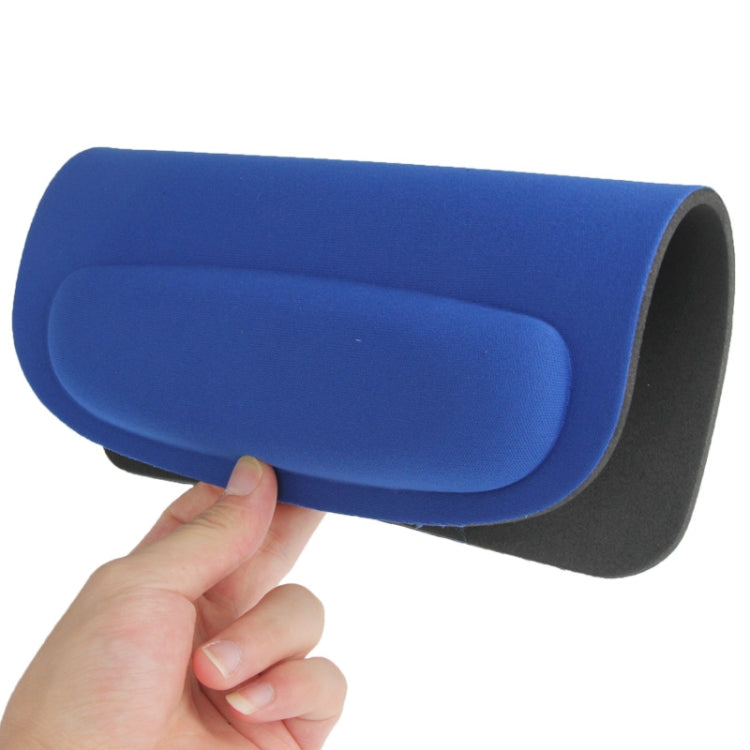 Cloth Wrist Rest Mouse Pad (Blue)