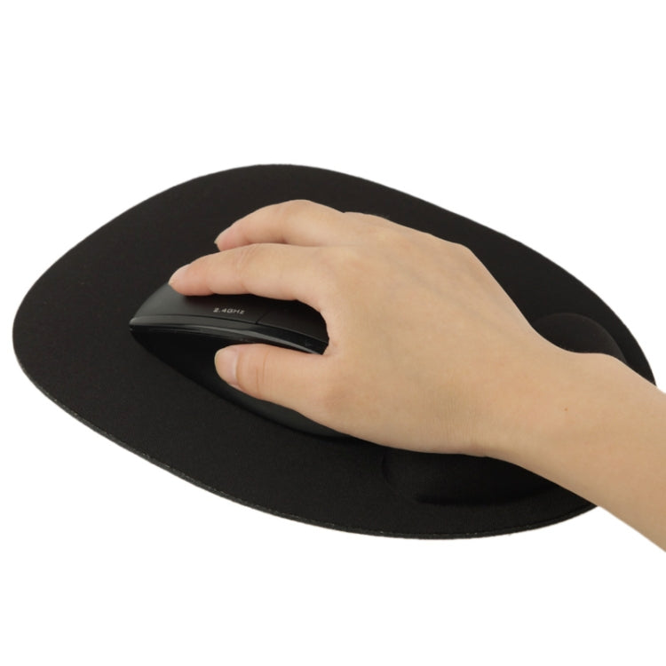 Ultra Slim Gel & Cloth Wrist Supporter Mouse Pad