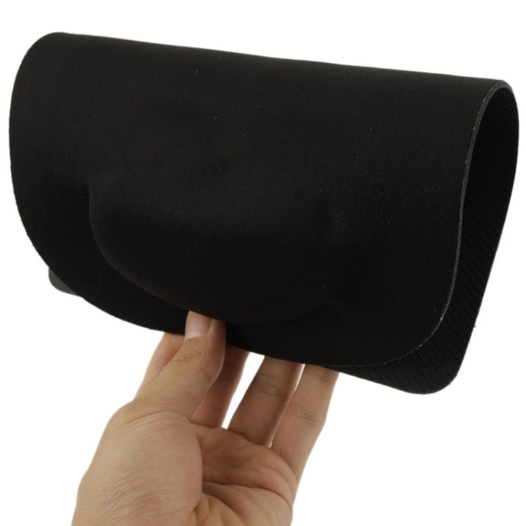 Ultra Slim Rubber & Cloth Sponge Wrist Supporter Mouse Pad