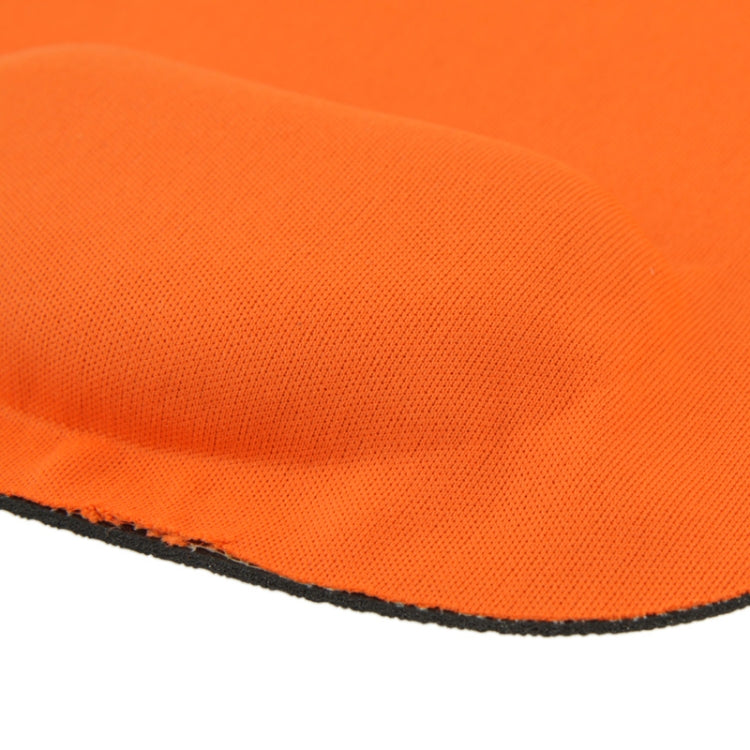 Ultra Slim Rubber & Cloth Sponge Wrist Supporter Mouse Pad