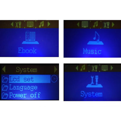 2GB MP3 Player with LCD Screen & Speaker (Magenta)