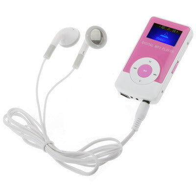 2GB MP3 Player with LCD Screen & Speaker (Magenta)