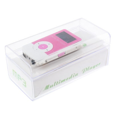 2GB MP3 Player with LCD Screen & Speaker (Magenta)