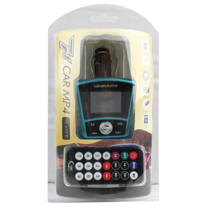 1.8 inch Car MP4 Player with FM Modulator, Supports USB Flash Diver and TF / SD Card