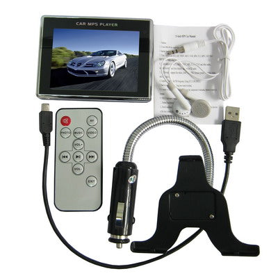 3.5 inch Screen Car MP5 Player with FM Transmitter, Support SD(MMC) Card(Black)