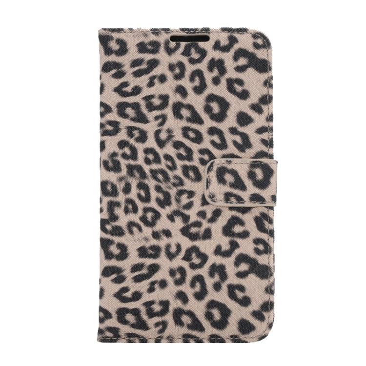 Leopard Pattern Leather Case with Holder & Card Slots & Wallet for Google Nexus 6