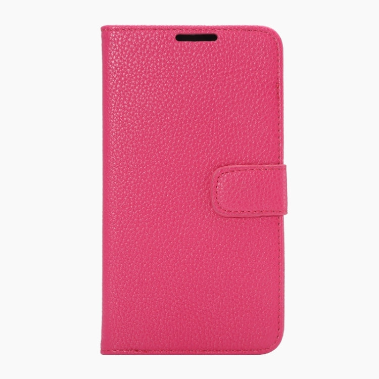 Litchi Texture Leather Case with Holder & Card Slots & Wallet for Google Nexus 6