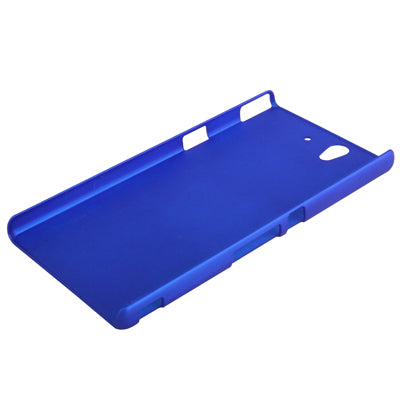 Pure Color Butterful Pattern Plastic Case for Sony Yuga C6603