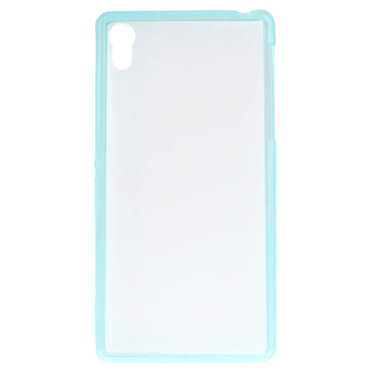 Transparent Plastic + TPU Frame Case for Sony Xperia Z2 / L50w