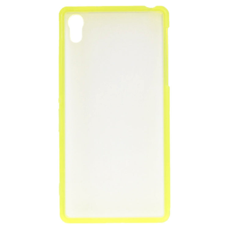 Transparent Plastic + TPU Frame Case for Sony Xperia Z2 / L50w