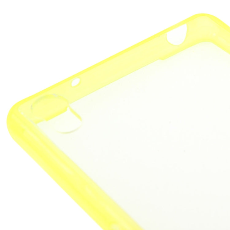 Transparent Plastic + TPU Frame Case for Sony Xperia Z2 / L50w