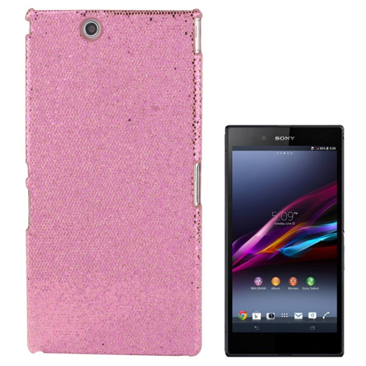 Fashion Sequins Skinning Plastic Case for Sony Xperia Z Ultra / XL39H