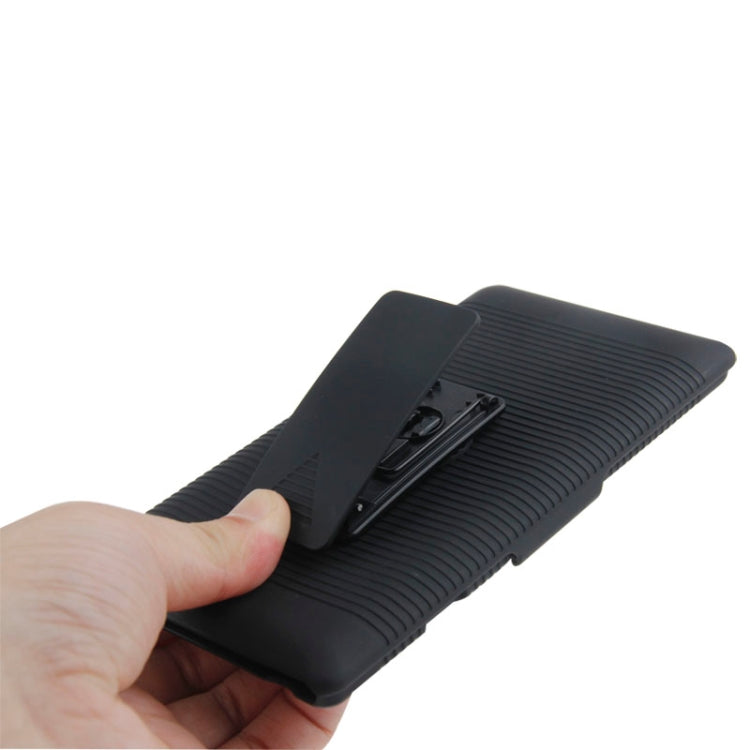 Plastic Case with 360 Degree Rotating Clip and Holder for Sony Xperia T3 / M50W(Black)