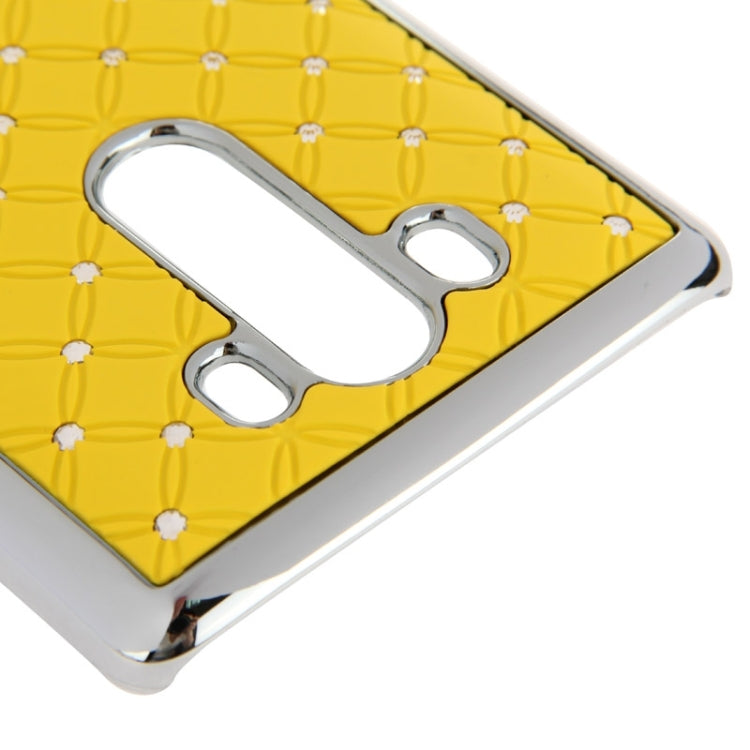 Bling Diamond Stars Encrusted Plating Skinning Plastic Case for LG G3 / D855