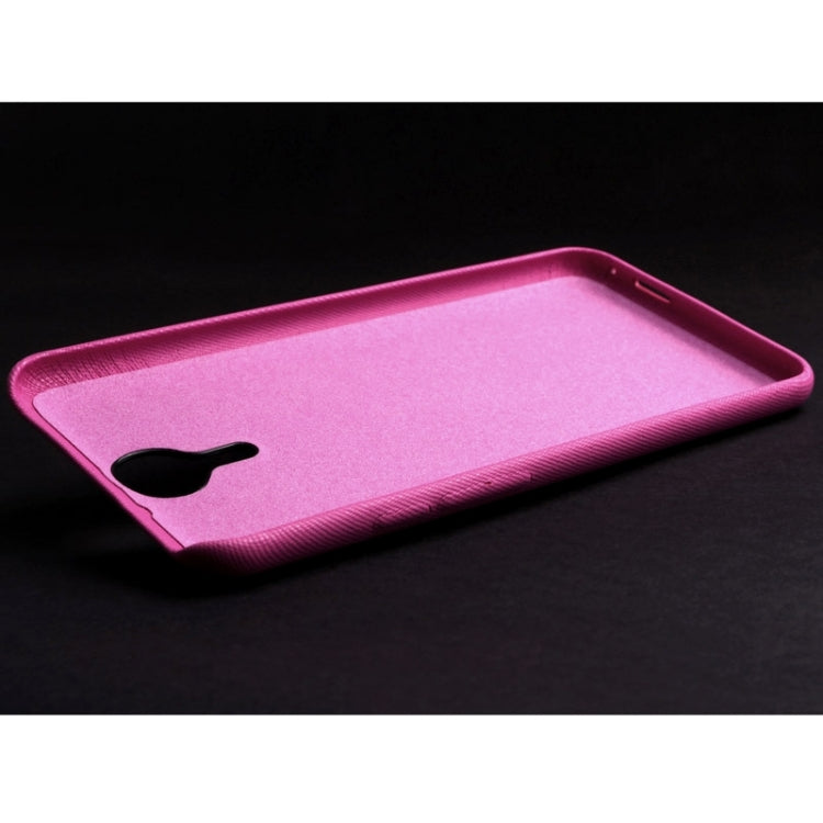 Fabric Texture Cloth Paste Skin Hard Case for Ulefone Be Touch 2 (Suitable for S-MPH-3573)