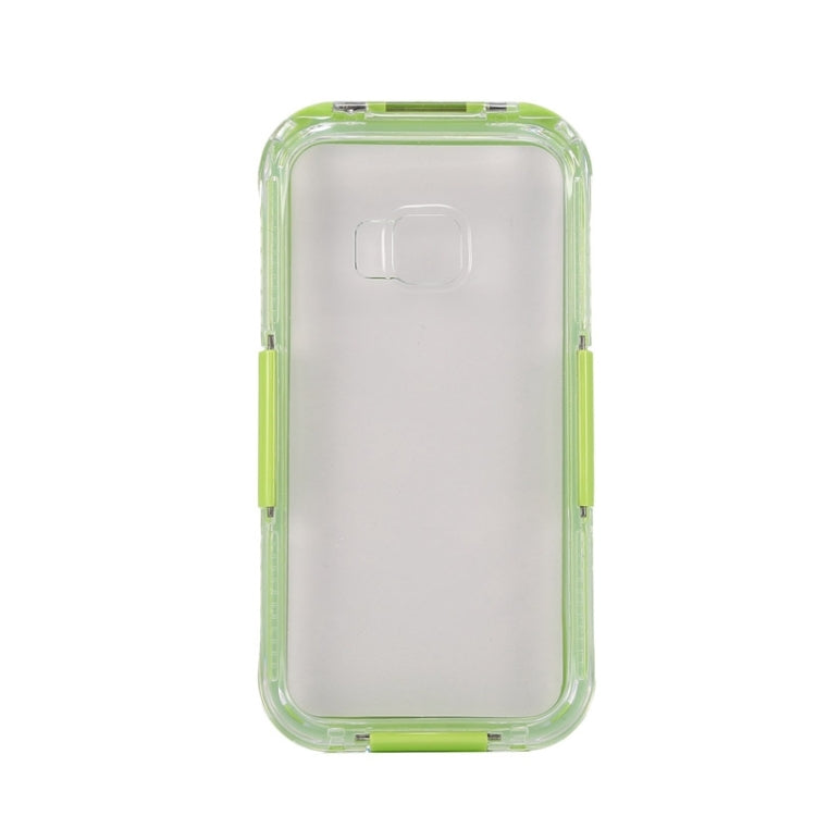 For HTC One M7 / M8 / M9 IPX8 Waterproof PVC Transparent Silicone Case with Lanyard