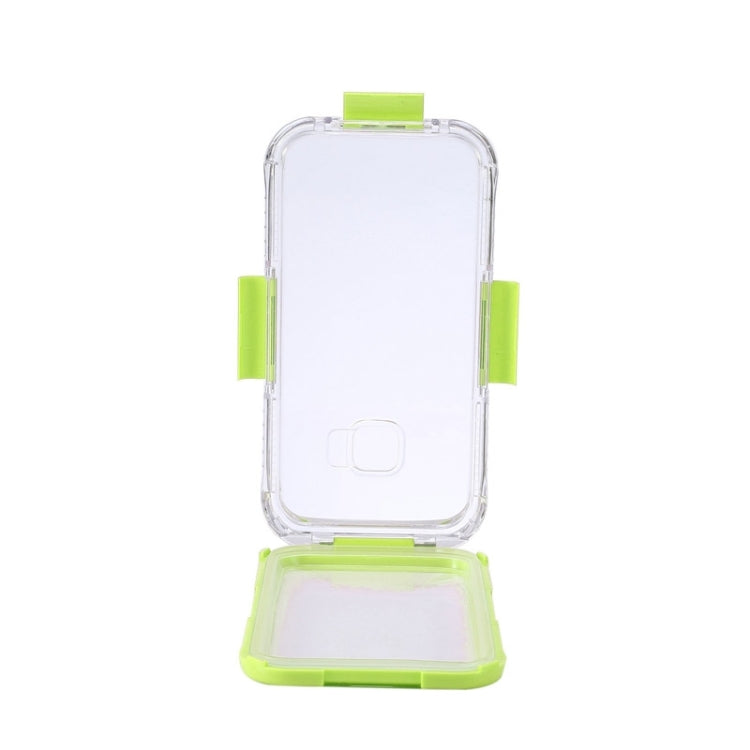 For HTC One M7 / M8 / M9 IPX8 Waterproof PVC Transparent Silicone Case with Lanyard