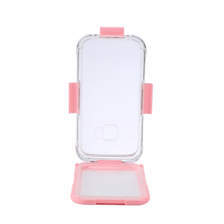 For HTC One M7 / M8 / M9 IPX8 Waterproof PVC Transparent Silicone Case with Lanyard