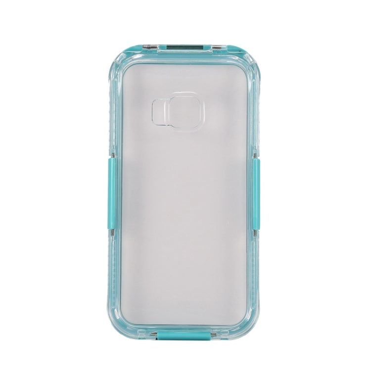 For HTC One M7 / M8 / M9 IPX8 Waterproof PVC Transparent Silicone Case with Lanyard