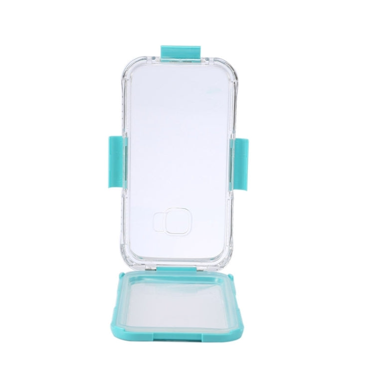 For HTC One M7 / M8 / M9 IPX8 Waterproof PVC Transparent Silicone Case with Lanyard