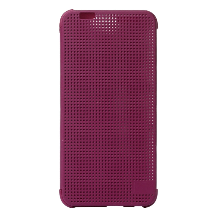 For HTC One A9 Mesh Horizontal Flip Silicon + PC Hard Case with Sleep / Wake-up Function