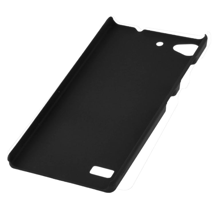 Pure Color Plastic Protective Case for Lenovo Vibe X2(Black)
