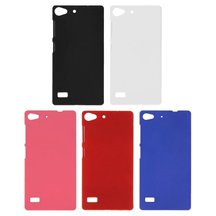 Pure Color Plastic Protective Case for Lenovo Vibe X2(Black)
