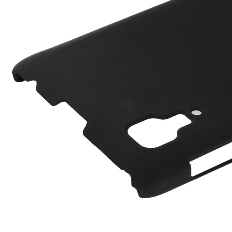 Pure Color Plastic Protective Case for Lenovo P780(Black)