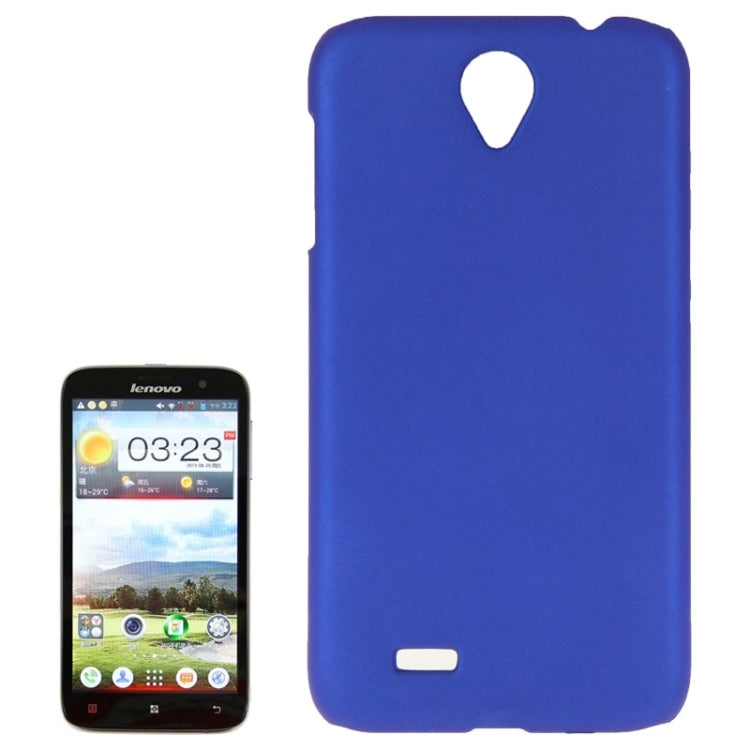 Pure Color Plastic Protective Case for Lenovo A850