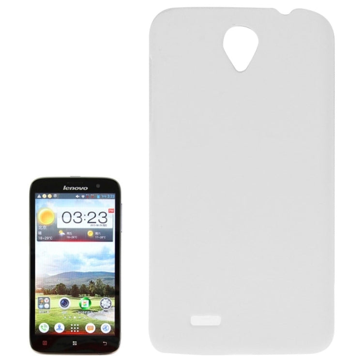 Pure Color Plastic Protective Case for Lenovo A850