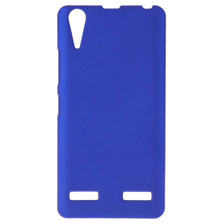 Pure Color Plastic Protective Case for Lenovo Lemon K3 / K30(Dark Blue)