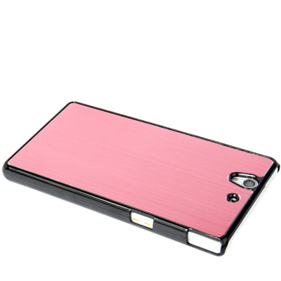 Metal Brushed Paste Plastic Case for Sony Xperia Z / L36H / C6603