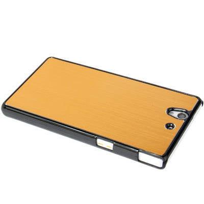Metal Brushed Paste Plastic Case for Sony Xperia Z / L36H / C6603