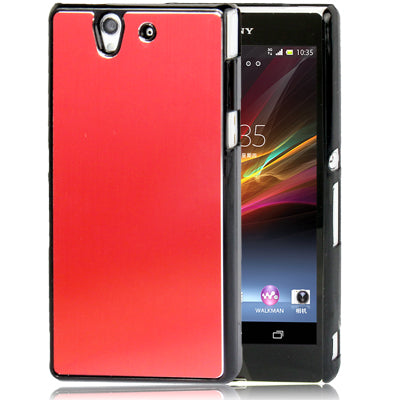 Metal Brushed Paste Plastic Case for Sony Xperia Z / L36H / C6603