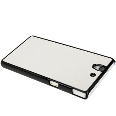 Metal Brushed Paste Plastic Case for Sony Xperia Z / L36H / C6603